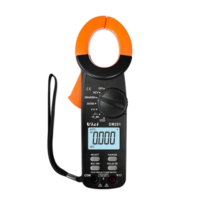 DM201 鉗口張開35mm，真有效值測量，NCV功能，電池測量，背光顯示。