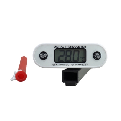 TM130 檢測食品內部溫度，℃和℉顯示，最大值、最小值，數據保持。