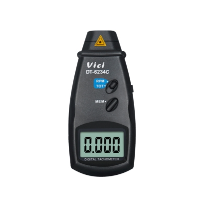 DT-6234C 激光光電轉速表，自動記憶最大值，最小值，最后測量值。