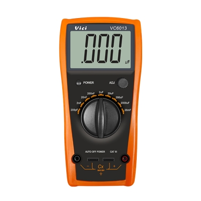 VC6013  高精度數(shù)字電容表，電容自動放電不燒表。